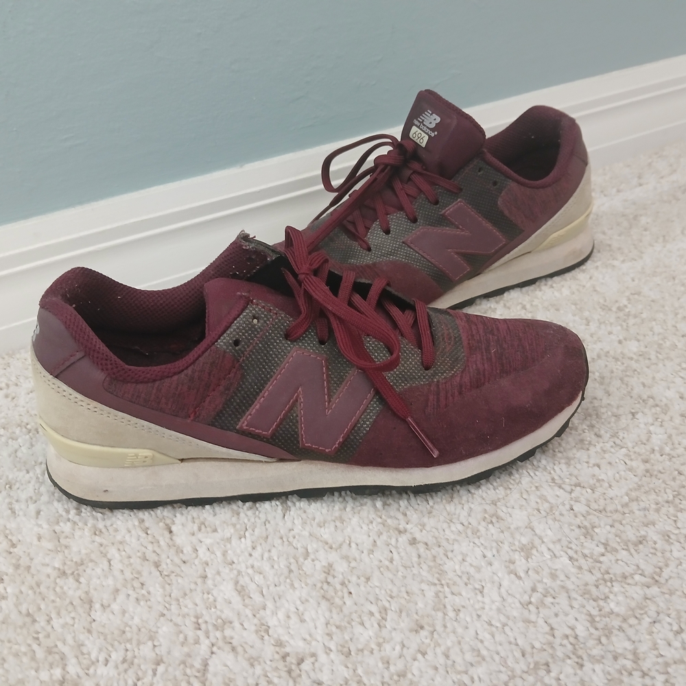 New Balance Burgundy Sneakers - Garnet & GOLD
